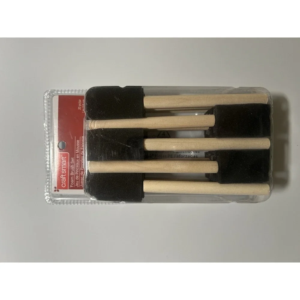 Craftsmart Foam Brush Set - 20 Piece‎